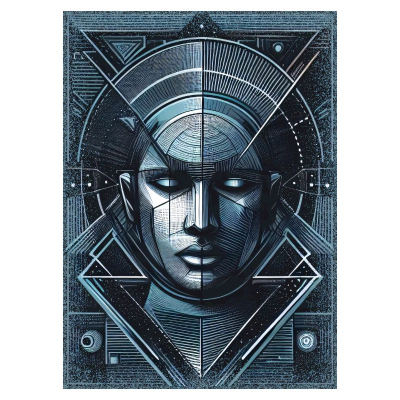 Spaceman Blue Face
