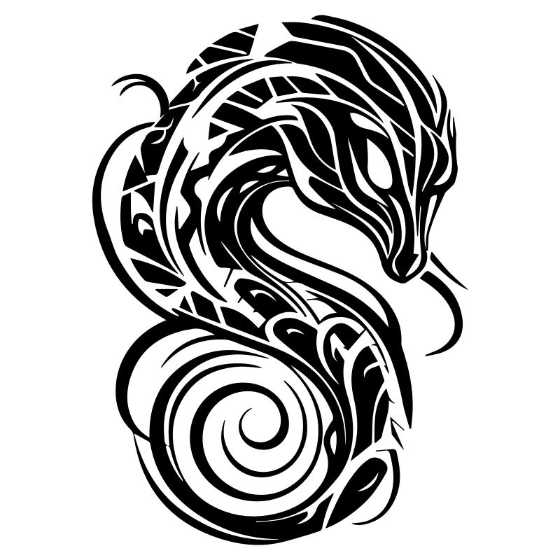Snakehead Dragon Tribal