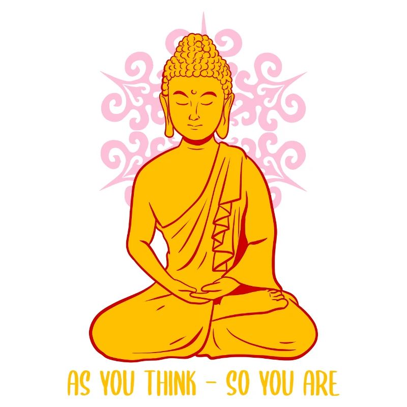 Buddha Mönch Namaste Buddhismus I Geschenk