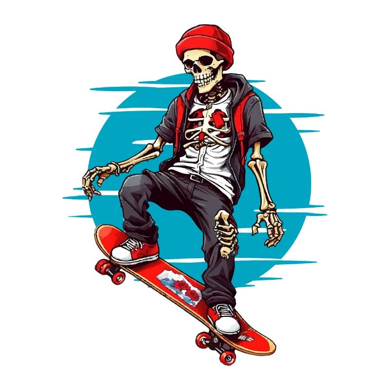 Skateboard Squelette