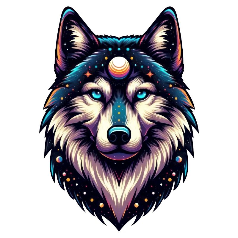 Spiritueller Wolf