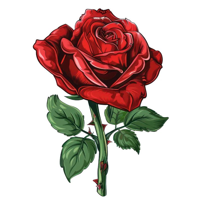 Rote Rose