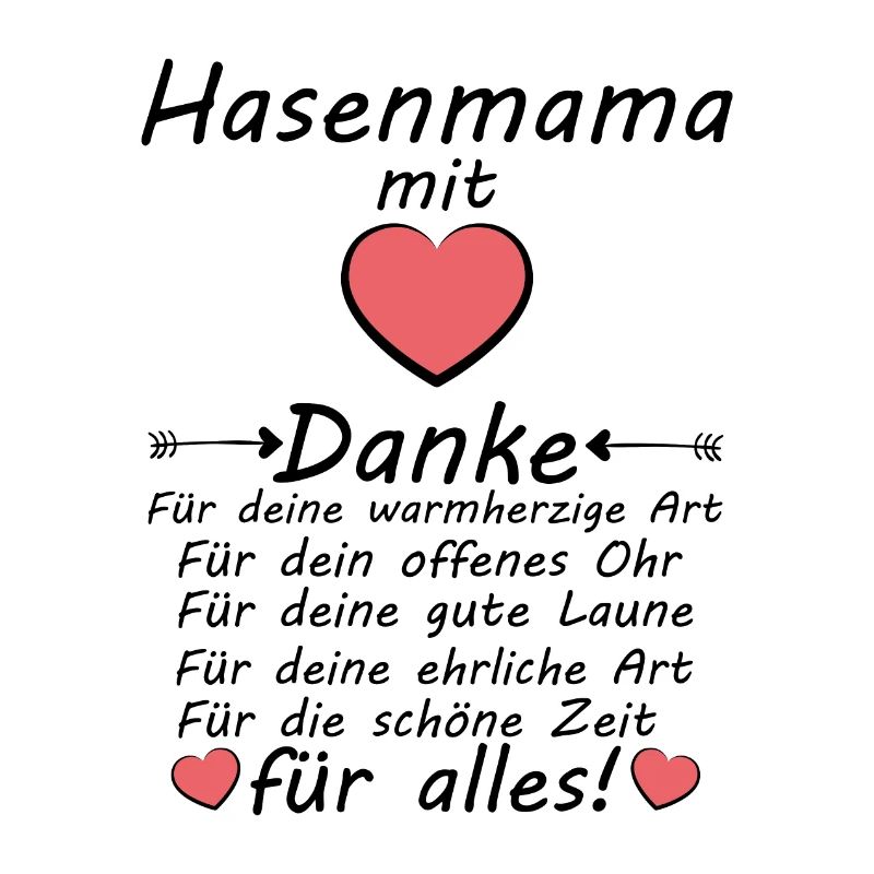 Beste Hasenmama Danke sagen Muttertag