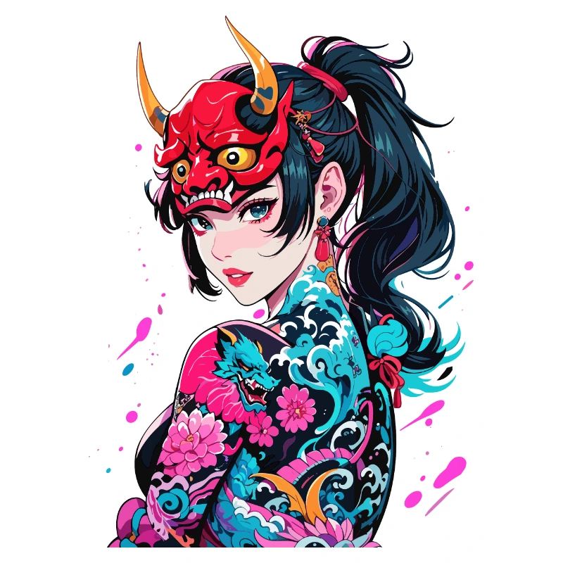 Japanische Dämonin