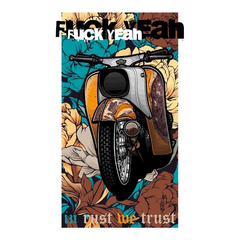 Schwalbe Tuning (yellow / rust) // Illustration