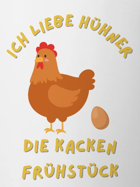 Chickens Poop Breakfast