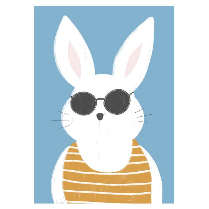 Lapin d’été vintage