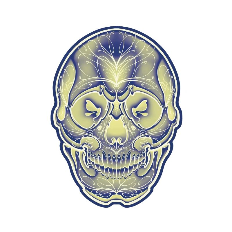 Another colored skull by Owan
