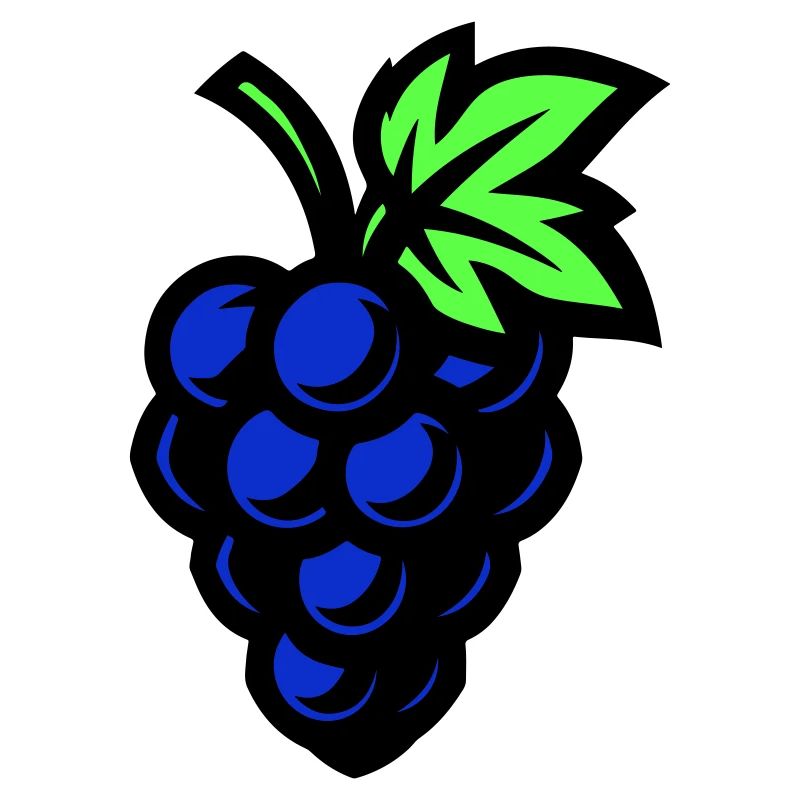 Trauben Symbol Weintrauben