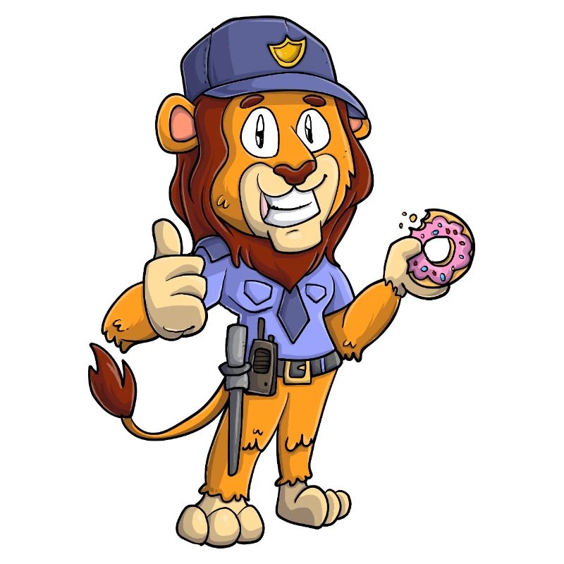 Lion policier