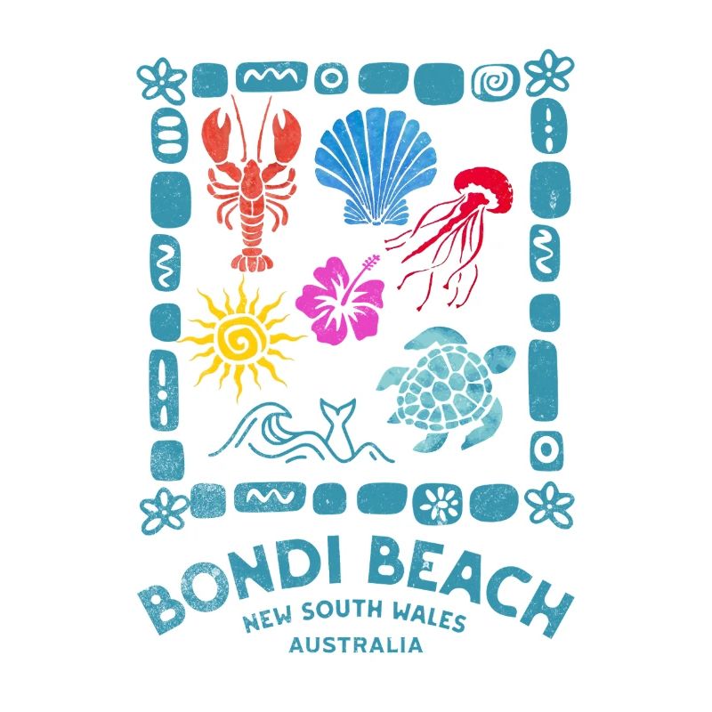 Bondi Beach Muster Australien
