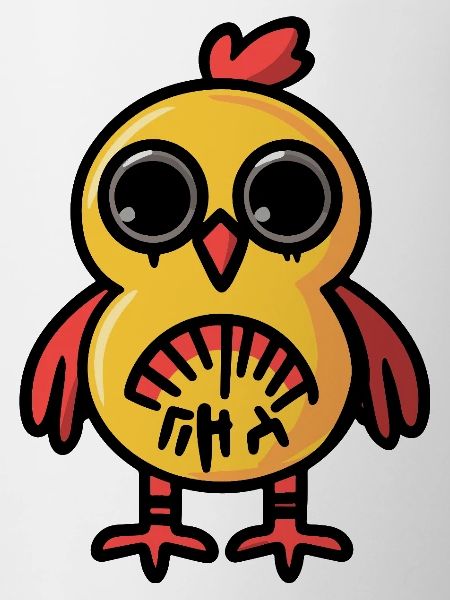 Chicken Halloween Zombie