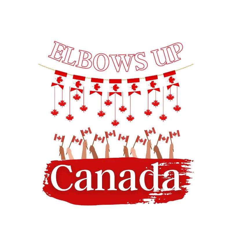 Elbows Up Canada Protest T-shirt 