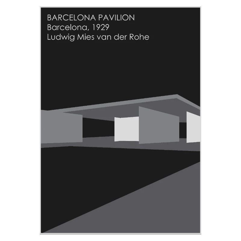 Architecture moderne : Pavillon de Barcelone