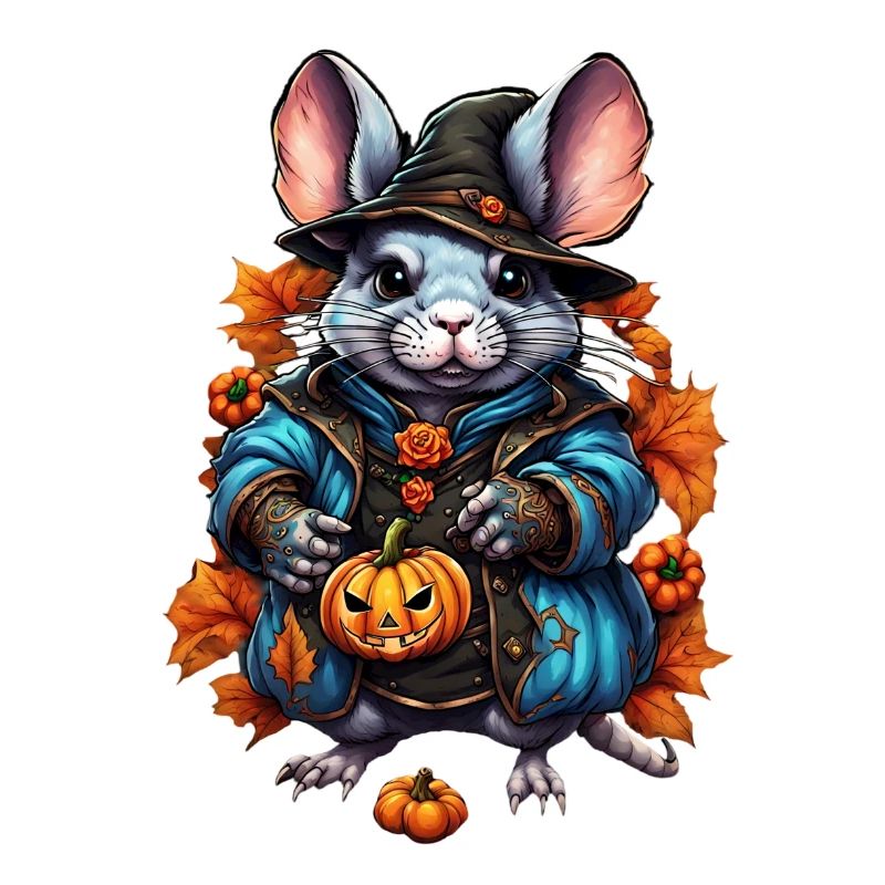 Witch Rat Autumn Outfit