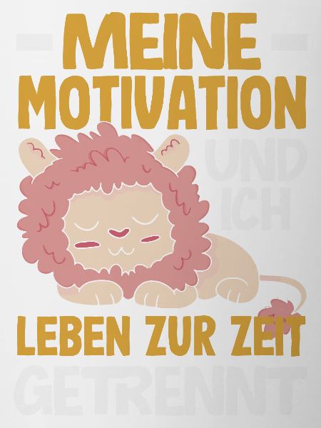 My motivation and I - currently separated