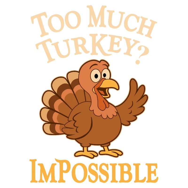 Trop de THANKSGIVING de dinde