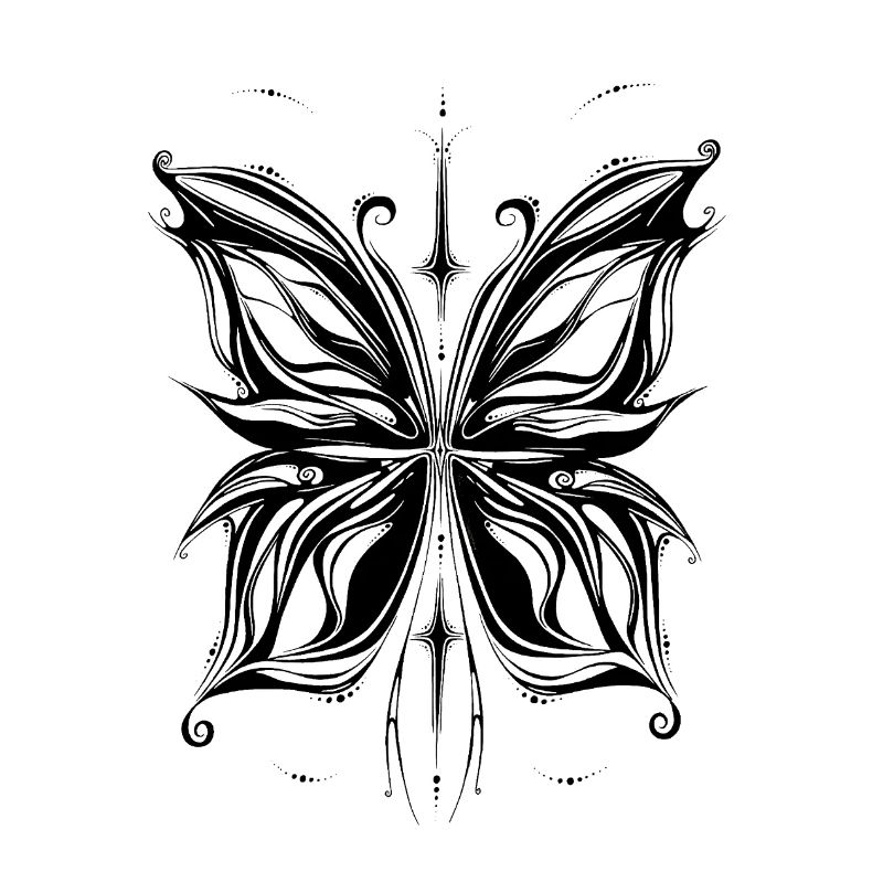 Dessiner le papillon