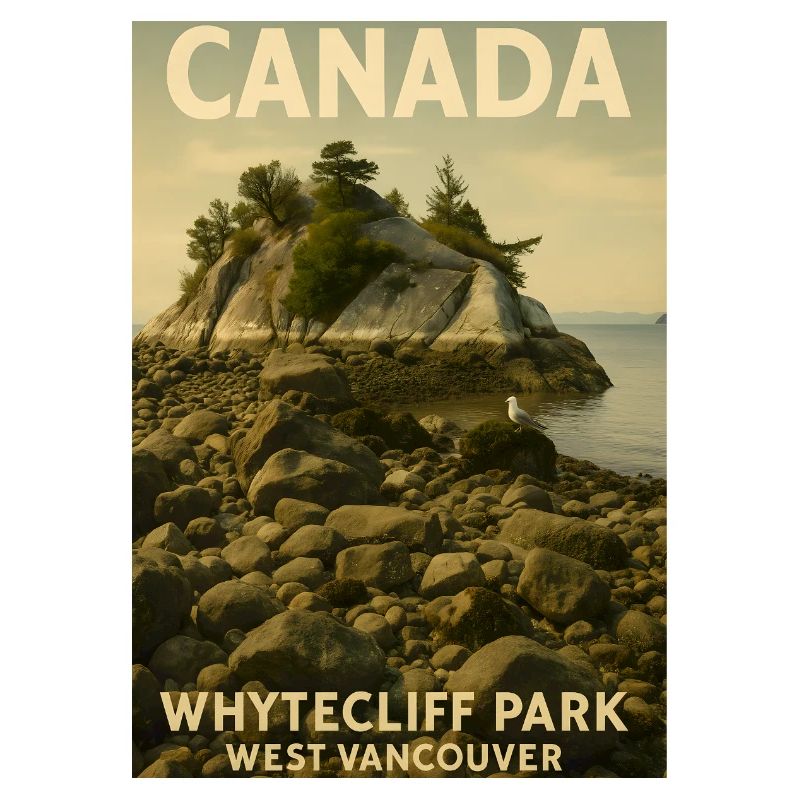 Côte du parc Whytecliff Ouest de Vancouver