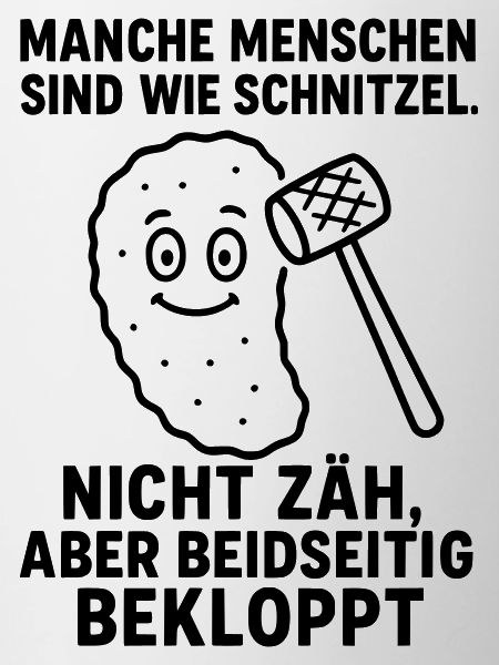 bekloppte menschen schnitzel