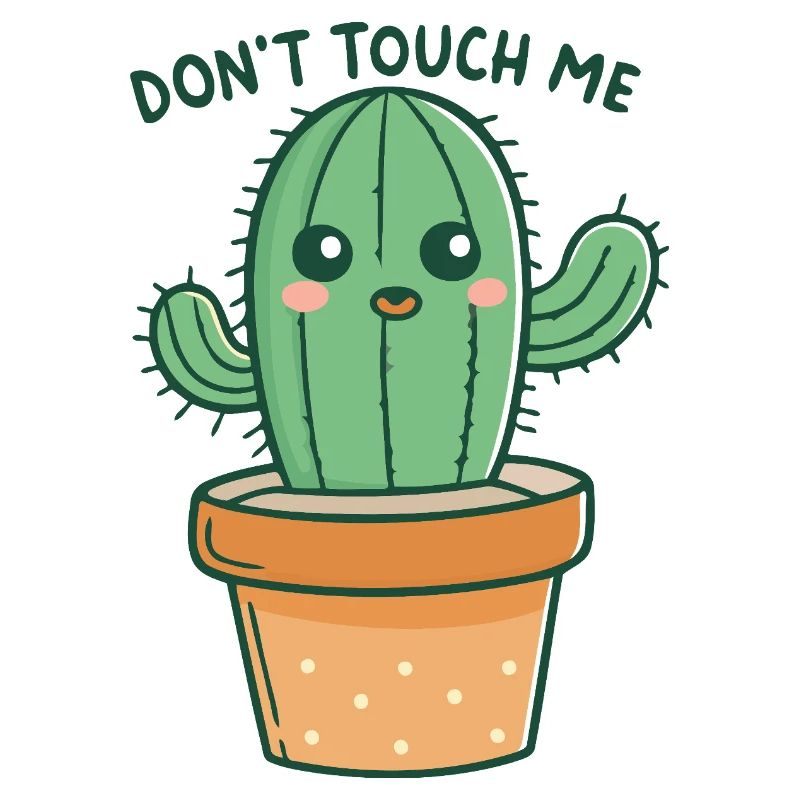 Cactus Rigolo Ne Pas Toucher