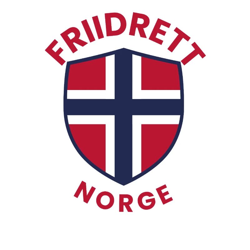 Drapeau avec drapeau de la Norvège