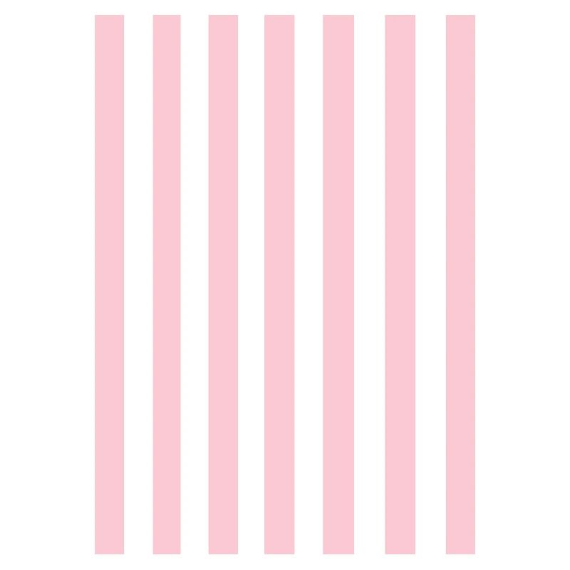 Stripes - pink white personalizable
