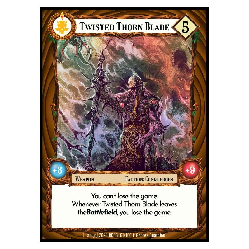 Twisted Thorn Blade