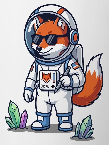 Cosmo Fox Astronaut Space Explorer