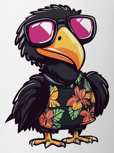 Harpy Bird Comic Holiday