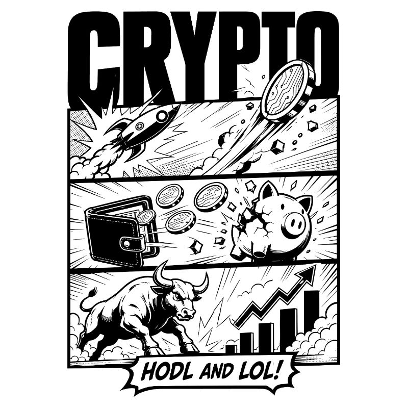 HODL LOL Crypto Comic