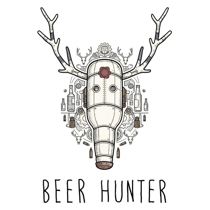Beer Hunter Trophy – Stahlflasche