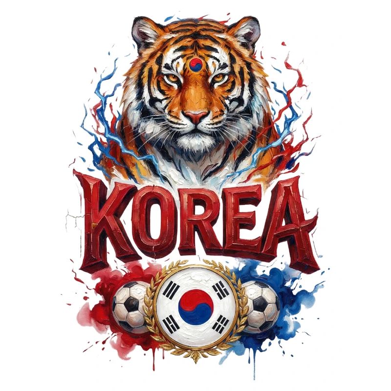Corée - Guerriers Taeguk - Tigres d’Asie - Red Dev