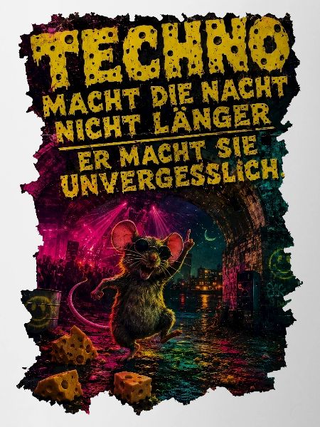 Techno Maus alles Käse außer Techno