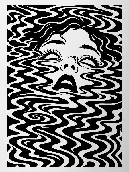 Dissolved – Egodeath – Psychedelische Illustration