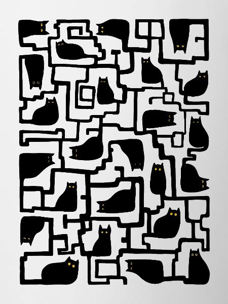 Katzen Labyrinth