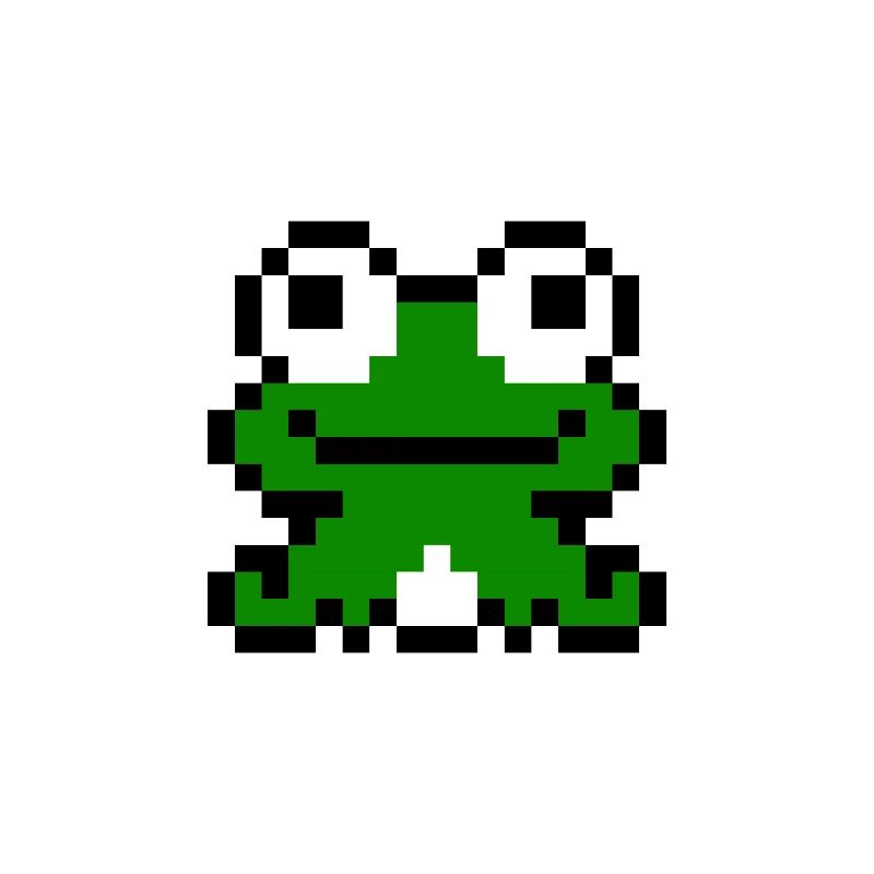 Grenouille - Pixelart - Pixel - Grenouille