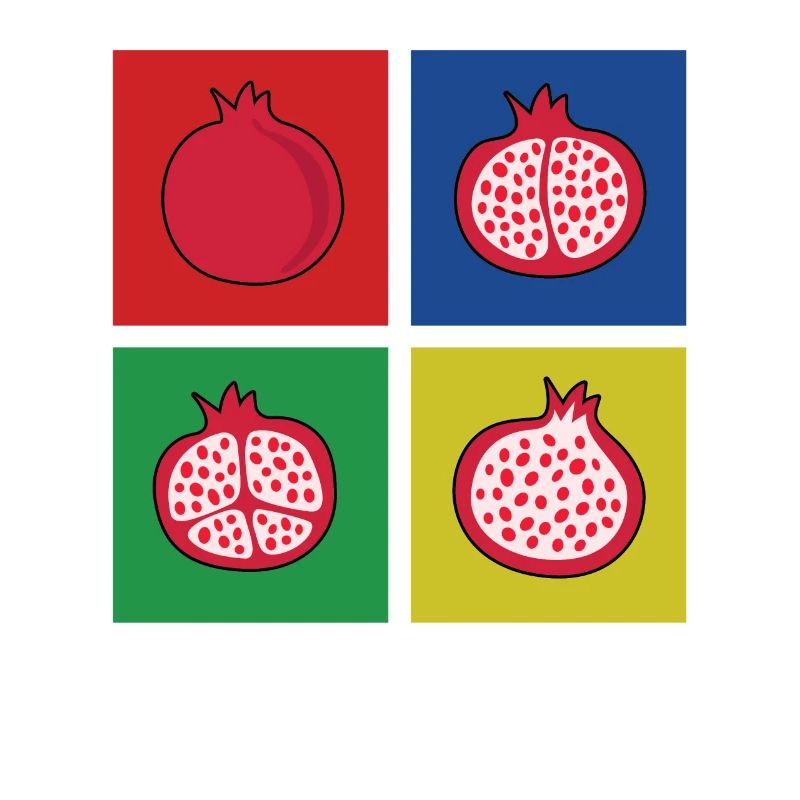 Granatapfel Geschenk