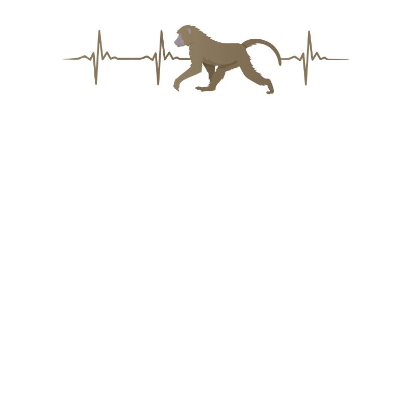 Baboon Heartbeat Design
