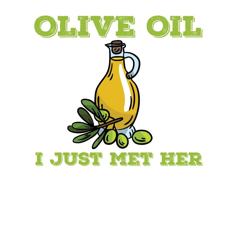 Drôle de design d’huile d’olive