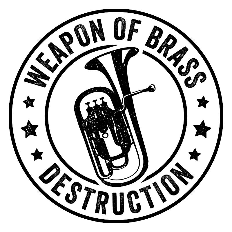 Baryton Euphonium Arme De Destruction En Laiton