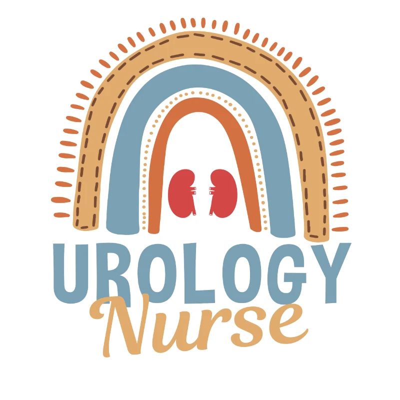 Infirmière en urologie Boho Rainbow