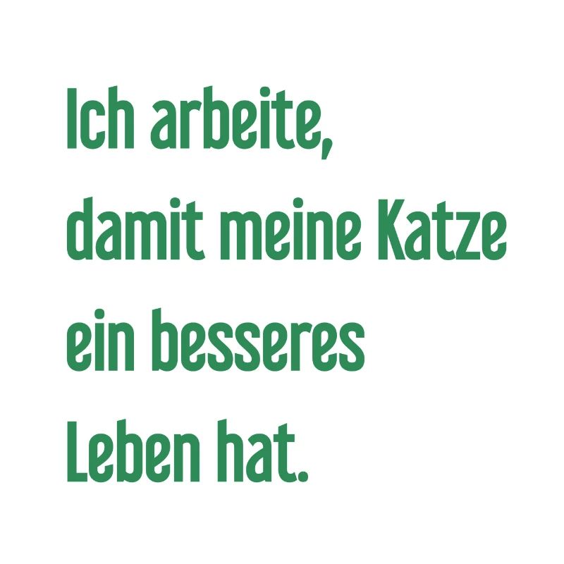 Für ein besseres Katzenleben arbeite ich!