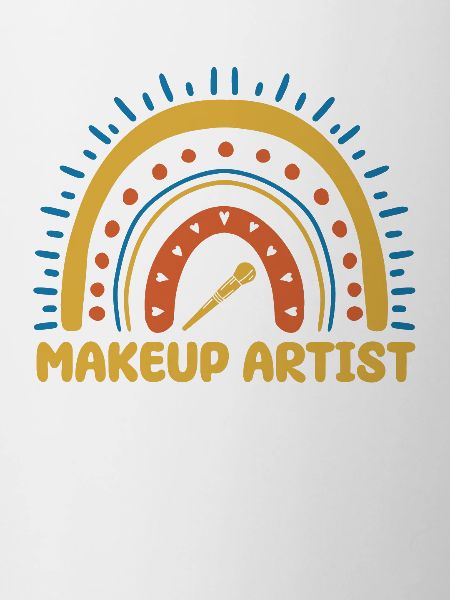 Maskenbildner Boho Regenbogen Make Up