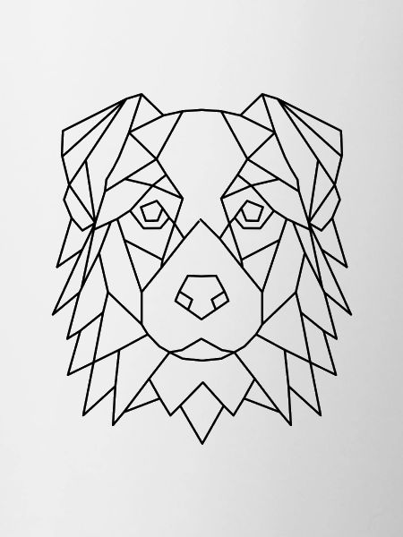 Geometric Australian Shepherd