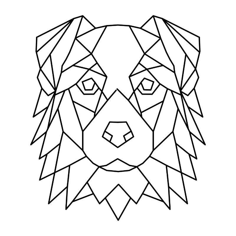 Geometric Australian Shepherd