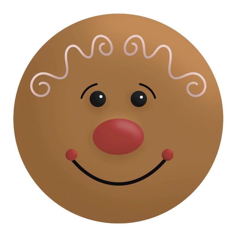 Lächelnder Lebkuchen