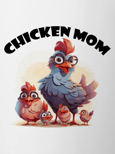 chicken mom - Hühnermama
