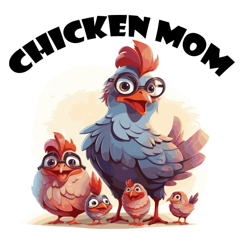 maman poulet - Hühnermama