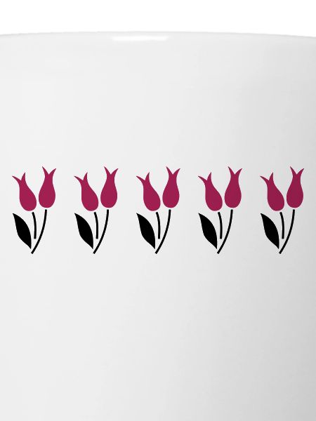 Tulips in a row - pink